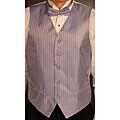 Ferrecci Men's Purple Microfiber Vest Set