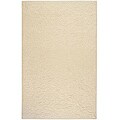 Candice Olson Loomed Ivory Floral Plush Wool Rug (9' x 13')