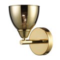 Polished Gold 1-light Wall Sconce