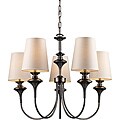 Black Nickel 5-light Chandelier