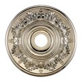 Chrome Finish 20.5-inch Decorative Medallion