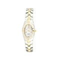 Croton Woman's Two-tone Steel Oval Dress Watch