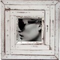 Recycled Boat Wood Coastal White Picture Frame (Thailand)