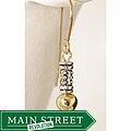 Ardent Designs 14k Gold Fill and Silver 'Ciquala' Earrings
