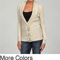 Razzle Dazzle Women's Shawl Collar Tunic Sweater