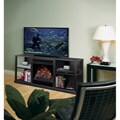 Dimplex Cornet Media Console with Electric Flame Fireplace in Black Finish