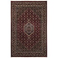 Hand-knotted Mandara Oriental New Zealand Wool Rug (8'6 x 11'6)