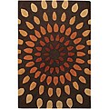 Hand-tufted Oleander New Zealand Wool Rug (5' x 7'6)