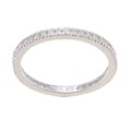 10k White Gold 1/3ct TDW Diamond Eternity Wedding Band (H-I, I2-I3)