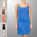 AtoZ Women's Spaghetti Strap Slip Dress