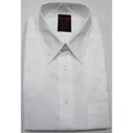 Domani Men's White Cotton Dress Shirt