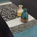 Loop Bluestone Reversible Pieced 13x72-inch Table Runner