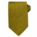 Etro Milano Men's Silk Lime Green Patterned Tie
