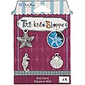 Blue Moon Trinket Shoppe Sea Life Charms (Pack of 4)