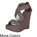 MIA Women's 'Papparazzi' Wedge Sandals