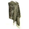 Women's Mocha Paisley Viscose Wrap