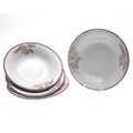 Certified International Pine Cone 9-in Soup/ Pasta Bowls (Set of 4)