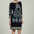 Striking guidelines on Glamour Girdles Glamour Boat Neck Paisley Print Dress