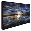 Bob Larson 'Cool Burn' Giclee Canvas Art