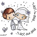 Crafter's Companion S.W.A.L.K. 'I Do' Rubber Stamp