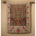 Tree of Life Earth and Sky Large Cotton Tapestry
