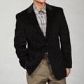 Adolfo Men's Black Corduroy Sport Coat