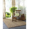 Handmade Eco Natural Fiber Chunky Loop Jute Rug (6' x 9')