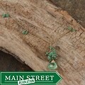 Rafia 14k Goldfill Green Topaz and Emerald Necklace