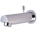 Chrome Deco Solid Brass Tub Spout and Diverter