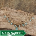 Rafia 14k Goldfill Light Apatite Chain Necklace