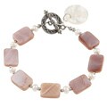 Pink Shell Toggle Bracelet