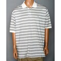 Polo Golf by Ralph Lauren Men's Cream Striped Golf Polo XL