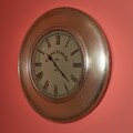 Metal White Wall Clock (India)