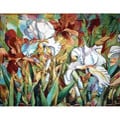 White Beauties Wall Tapestry Hanging