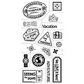 Fiskars Cloud 9 17-piece Travel Clear Stamps