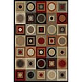 Multi Abstract Rug (5' x 7')