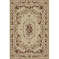 Multi Collection Ivory Area Rug (7'6 x 9'10)