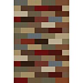 Multi Color Collection Area Rug (7'6 x 9'10)