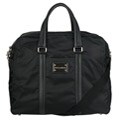 Dolce & Gabbana Black Nylon Messenger Bag