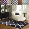 Hand-hooked Alexa Moroccan Trellis Rug (7'6 x 9'6)