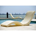 The SplashLounger Deck Sun Cream Chaise/ Pool Floater Chair