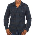 191 Unlimited Men's Cotton Flannel Plaid Shirt
