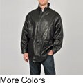 Tibor Men's Leather Anorak Jacket