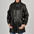 Tibor Women's Leather Swing Jacket