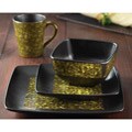 American Atelier Yardley Yellow 16-piece Dinnerware Set