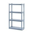 Iceberg Charcoal Rough-n-Ready 4-shelf Open Storage System