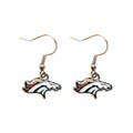 Denver Broncos Dangle Logo Earrings