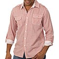 191 Unlimited Men's Gingham Plaid Shirt