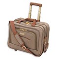 London Towne Greenwich Tan 17-in Wheeled Tote