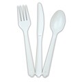 Premium Heavyweight White Plastic Knives (Case of 1,000)